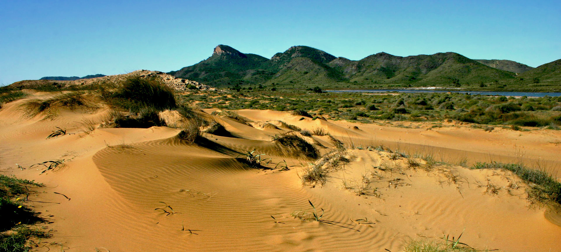 Dünen in Cabo de Palos Dünen in Cabo de Palos