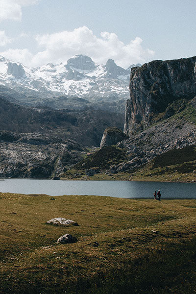 Lake Ercina, Picos de Europa National Park Lake Ercina, Picos de Europa National Park
